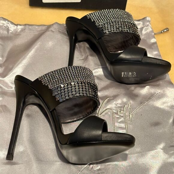 -Giuseppe Zanotti Coline embellished sandals size EU36( US 6)and EU 35,5( US5,5) - Picture 7 of 14